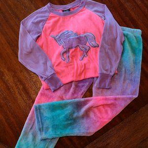 Girls Unicorn Pajamas 7/8